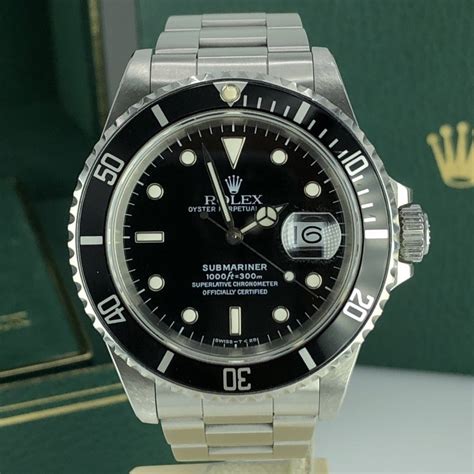 1989 rolex submariner|1989 Rolex Submariner 16610.